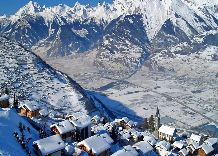 Flat In With Ski-in Ski-out Access Veysonnaz